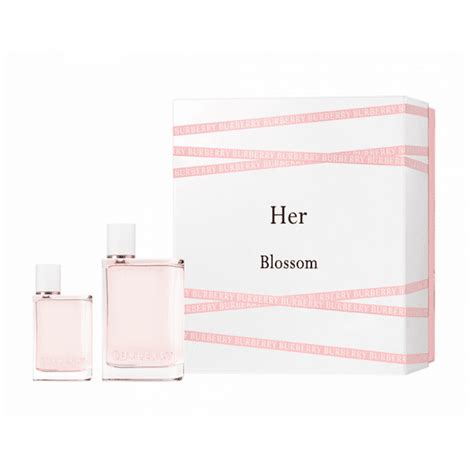 blossom perfume burberry|Burberry her blossom gift set.